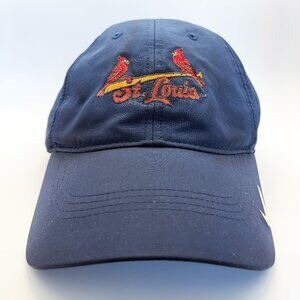 St. Louis Cardinals Nike Navy Blue Velcro Hat